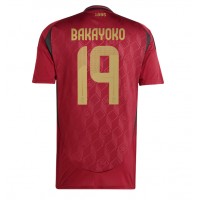 Camiseta Bélgica Johan Bakayoko #19 Primera Equipación Eurocopa 2024 manga corta